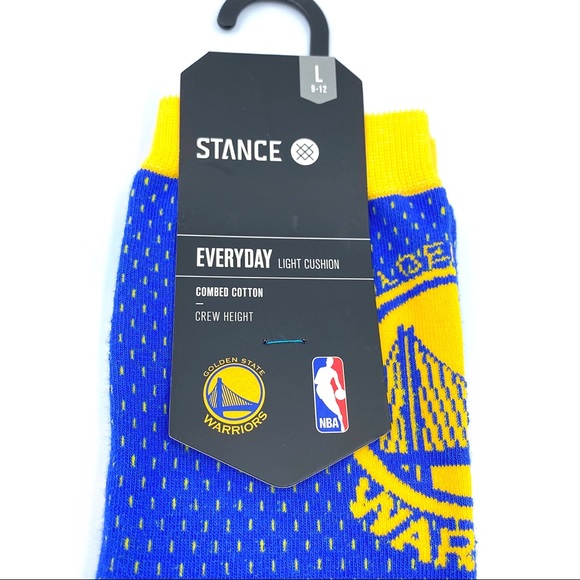 Stance NBA Golden State Warriors Jersey Crew Socks - Picture 2 of 5